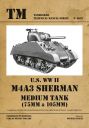U.S. WW II M4A3 Sherman Medium Tank 75mm/105mm